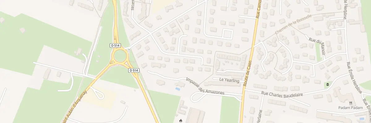 Plan du 16 Rue des Belges à Ouistreham