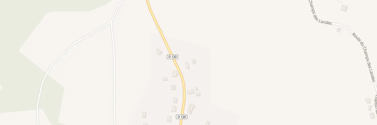 Plan du 71B Champ des Landes à Saint-Martin-du-Bois