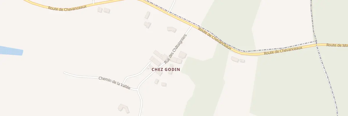 Plan du 5055 Chez Godin à Chatenet