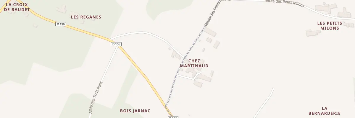 Plan du 5016 Chez Martineau à Pouillac