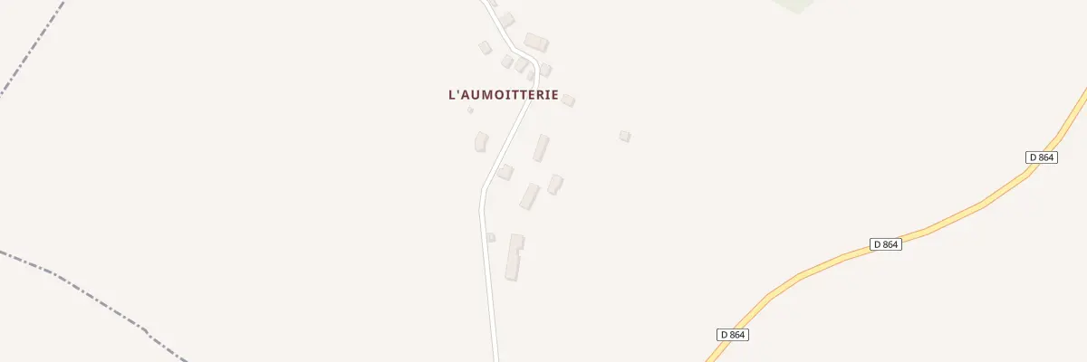 Plan du 1 L’Aumoitterie à Rânes