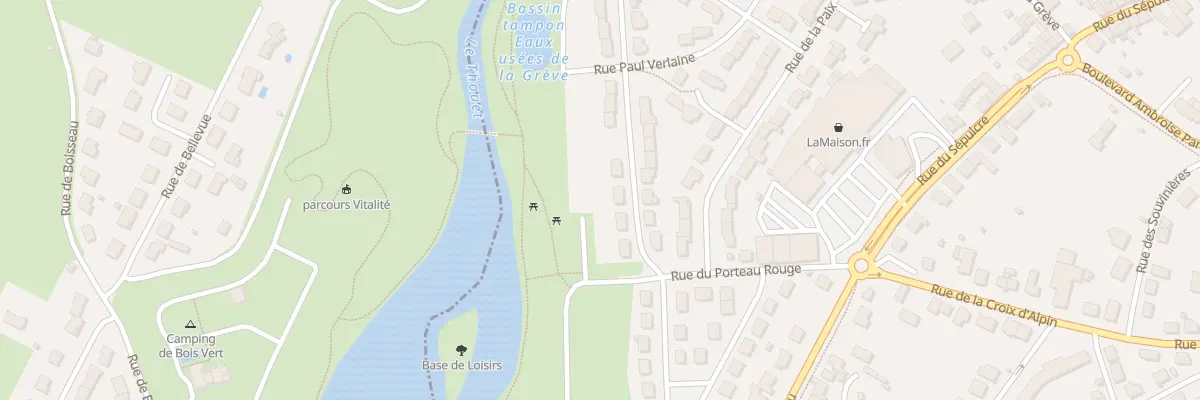 Plan du 5 Rue des Champs à Parthenay