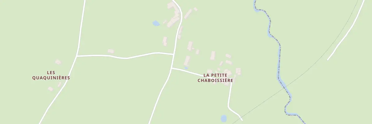 Plan du 3 La Petite Chaboissiere au Tallud