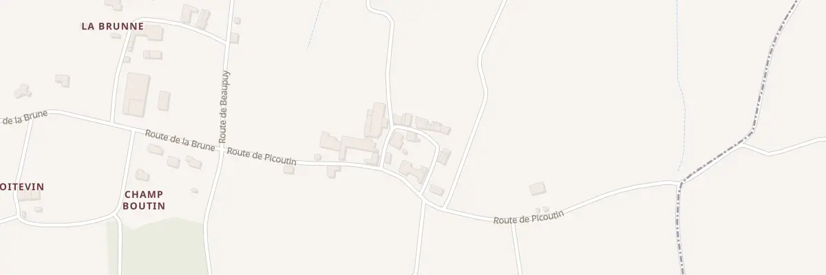 Plan du 4 Rte Saint Gaston à Chantillac