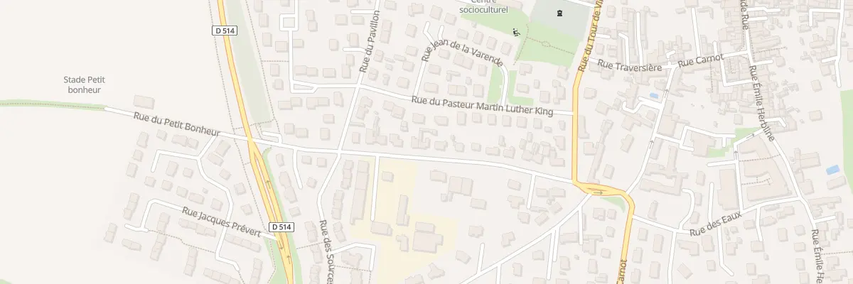 Plan du 18 Rue du Petit Bonheur à Ouistreham