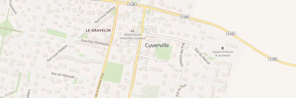 Plan du 1 Rue de Demouville à Plumetot