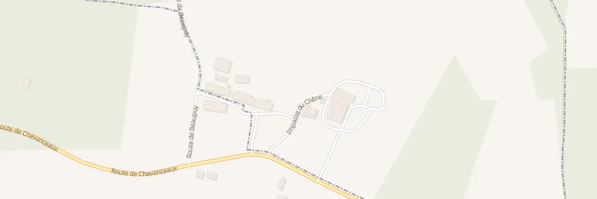 Plan du 5109 Beaupuy à Chantillac