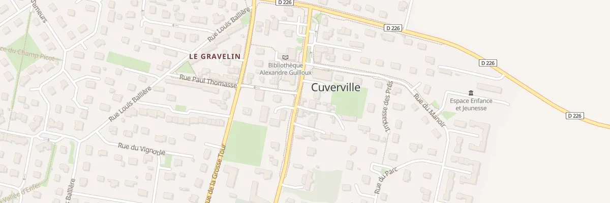 Plan du 3 Rue de Démouville à Cuverville