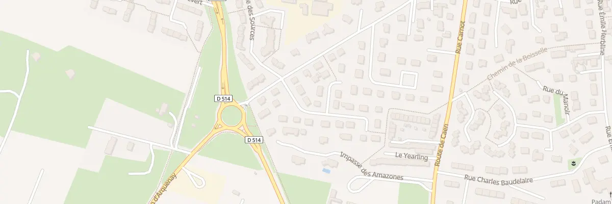 Plan du 5 Rue des Belges à Ouistreham