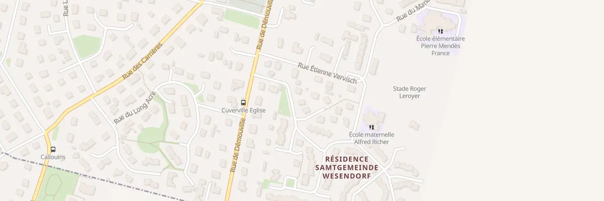 Plan du 3 Rue du Clos des Prés à Cuverville