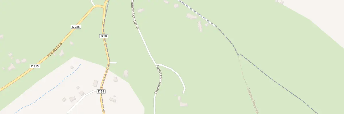 Plan du 5 Che Lou Beroy Cami à Ousse
