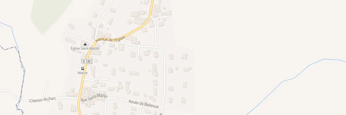 Plan du 170 Barrail de la Croix à Saint-Martin-du-Bois