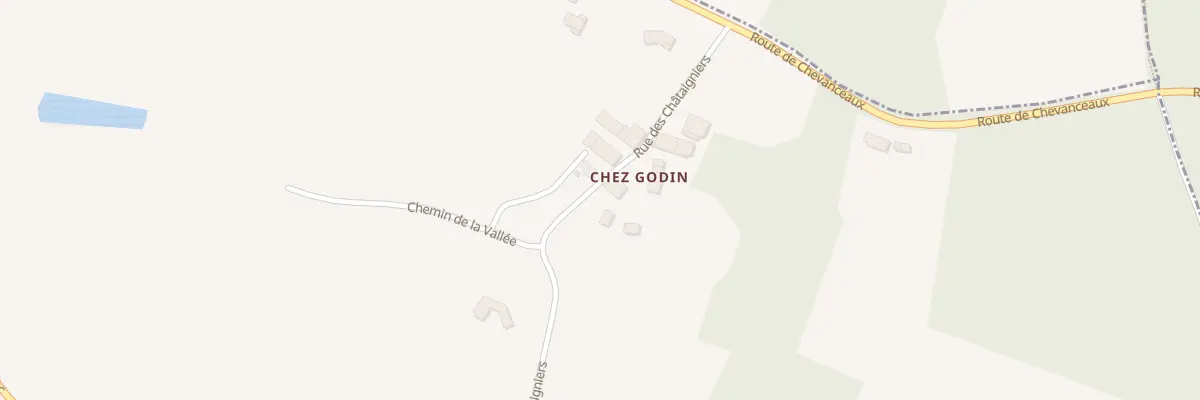 Plan du 5056 Chez Godin à Chatenet