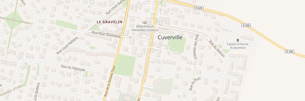 Plan du 11 Rue de Démouville à Cuverville