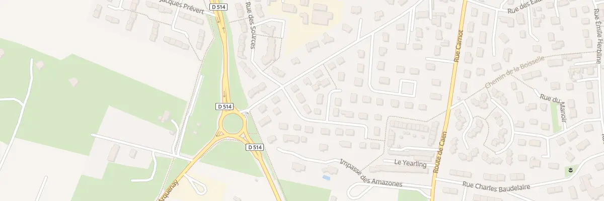 Plan du 3 Rue des Belges à Ouistreham