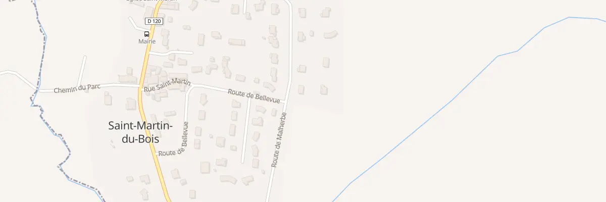 Plan du 191 Barrail de la Croix à Saint-Martin-du-Bois