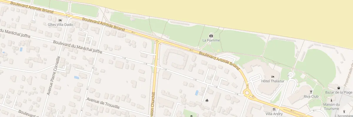 Plan du 30 Bd Commandant Kieffer à Ouistreham