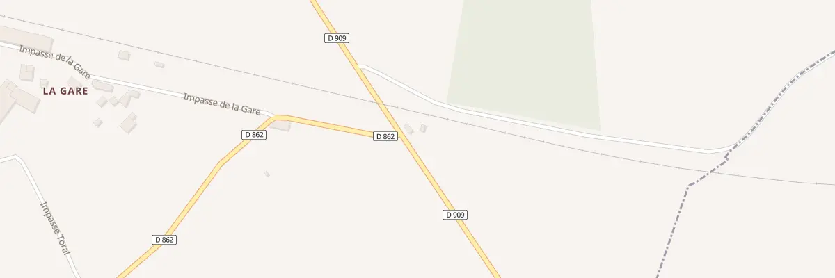 Plan du 5 La Gare aux Yveteaux