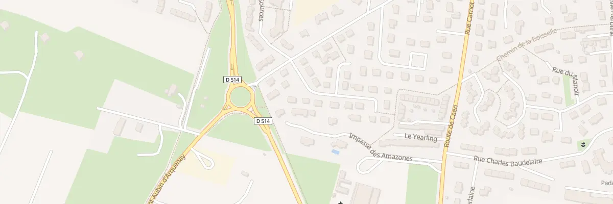 Plan du 10 Rue des Belges à Ouistreham