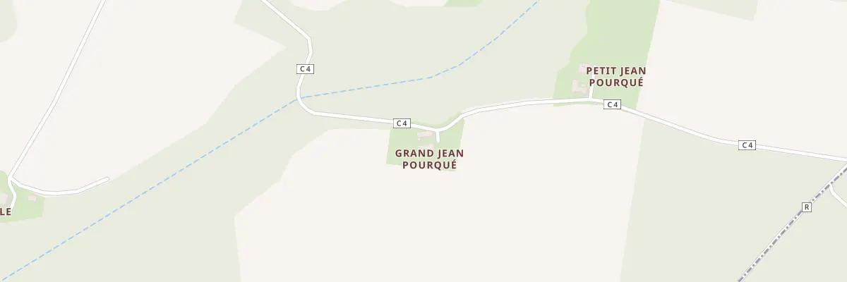 Plan du 1000 Che de Latauziede à Lacquy