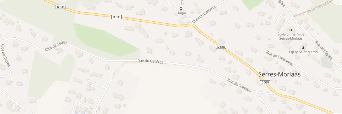 Plan du 14 Rue du Gabizos à Serres-Morlaàs