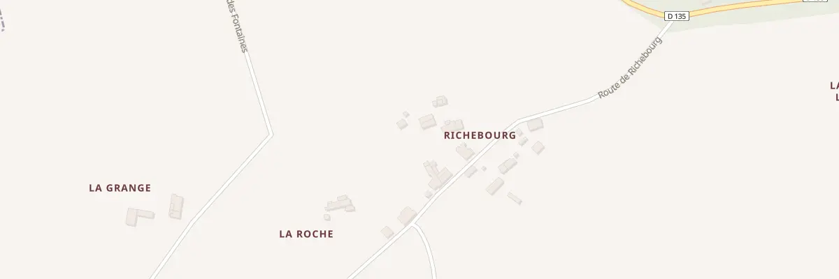 Plan du 6 Rte de Richebourg à Jarzé Villages