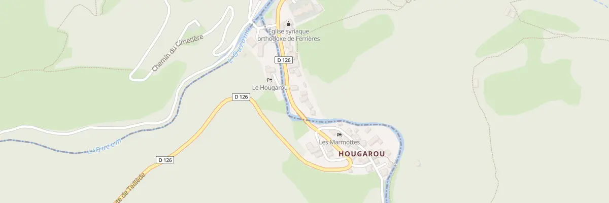 Plan du 5013 Le Bourg à Ferrières