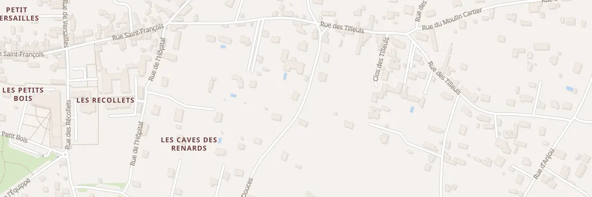 Plan du 15 Rue de douces à Doué-en-Anjou