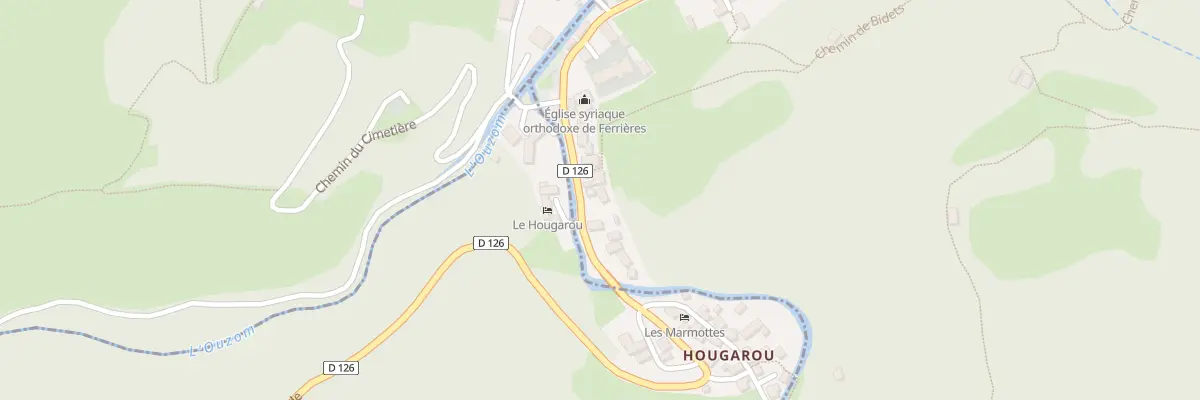 Plan du 139 Rte du Col du Soulor à Ferrières