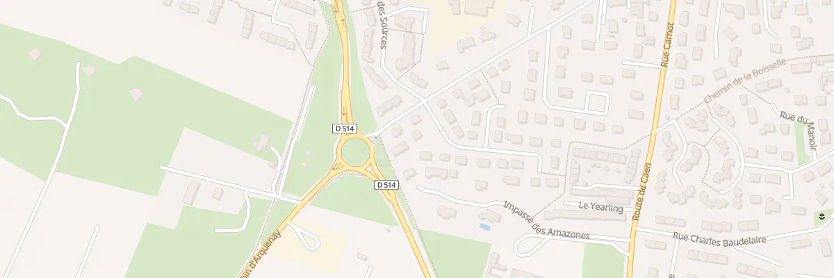 Plan du 4 Rue des Belges à Ouistreham
