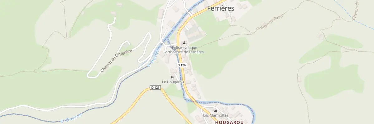 Plan du 135 Rte du Col du Soulor à Ferrières