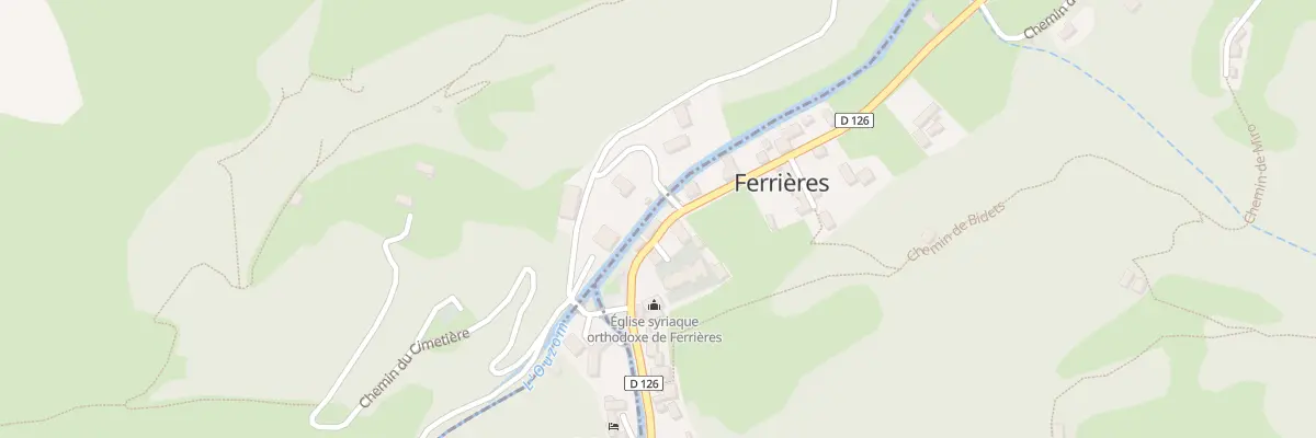 Plan du 122 Rte du Col du Soulor à Ferrières