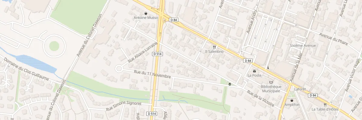 Plan du 33 Rue de la Victoire à Ouistreham