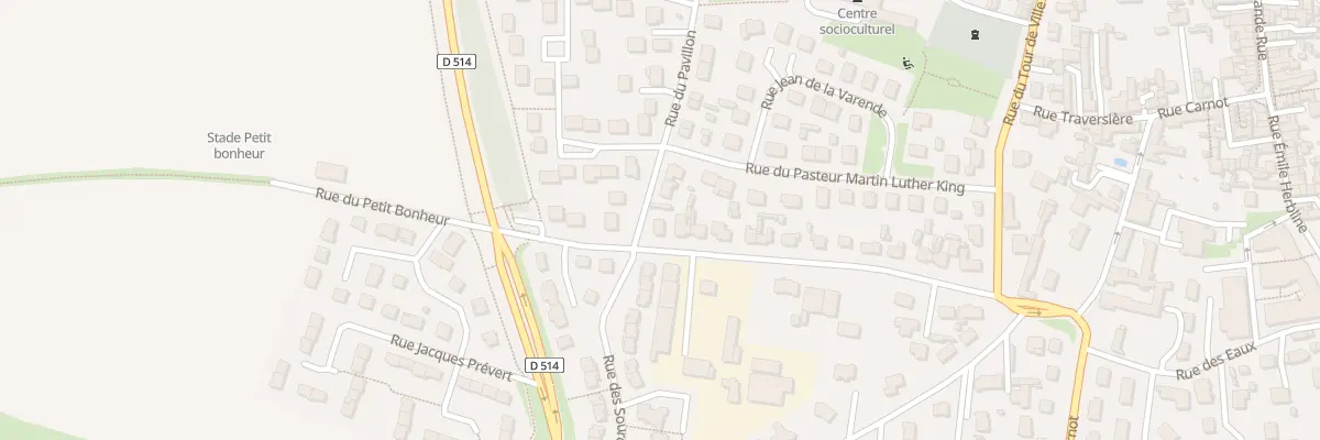 Plan du 28 Rue du Petit Bonheur à Ouistreham