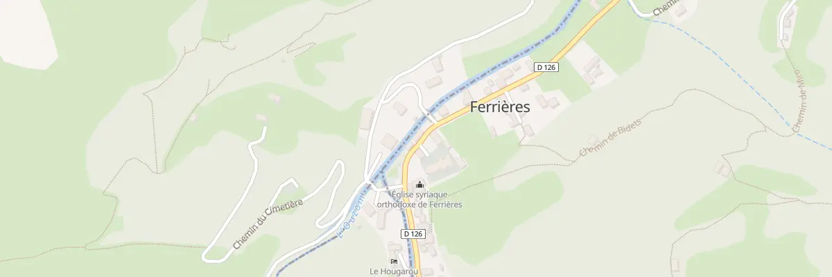 Plan du 5044 Le Bourg à Ferrières
