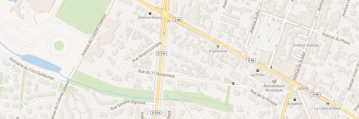 Plan du 35 Rue de la Victoire à Ouistreham