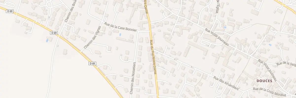 Plan du 60 Rue du puy notre dame à Doué-en-Anjou
