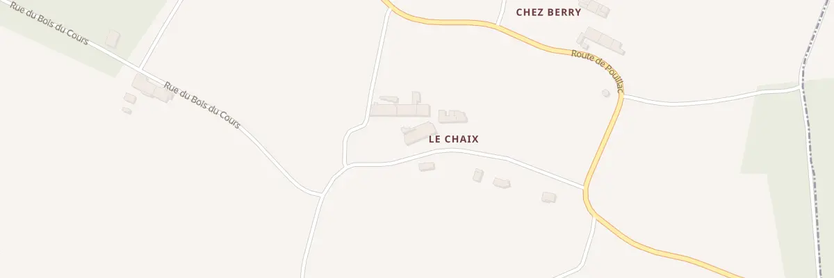 Plan du 5063 Le Chaix à Chatenet