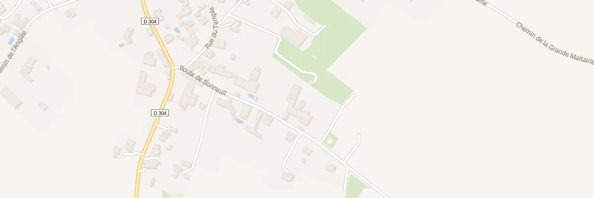 Plan du 17 Rte de Bonneuil (Tauché) à Aigondigné
