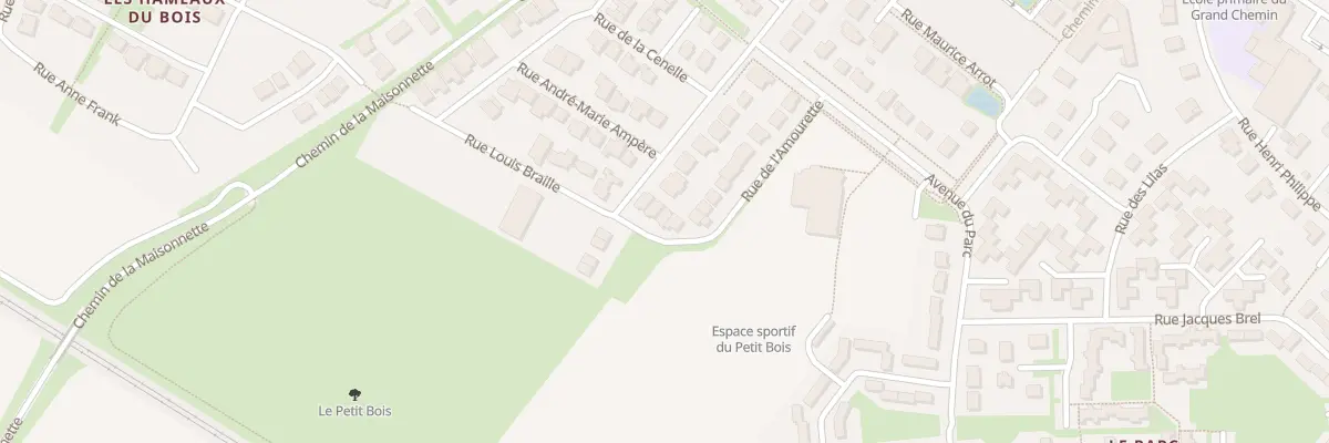 Plan du 28 Rue de l’Amourette à Cagny