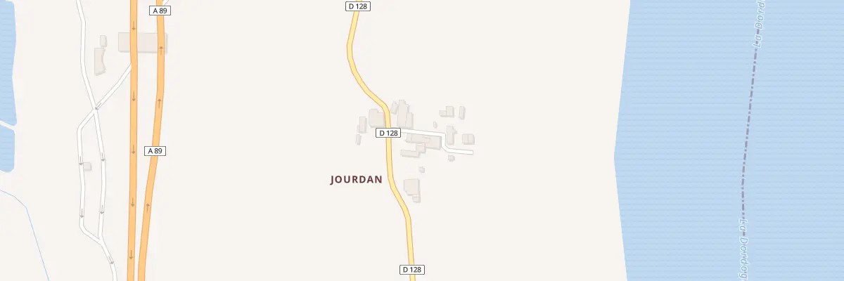 Plan du 218 Jourdan à Arveyres