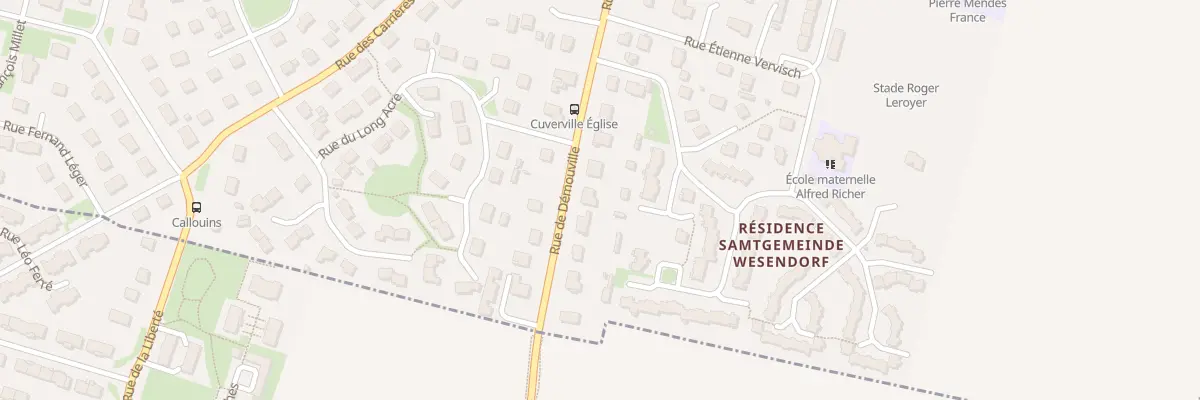 Plan du 35 Rue de Démouville à Cuverville