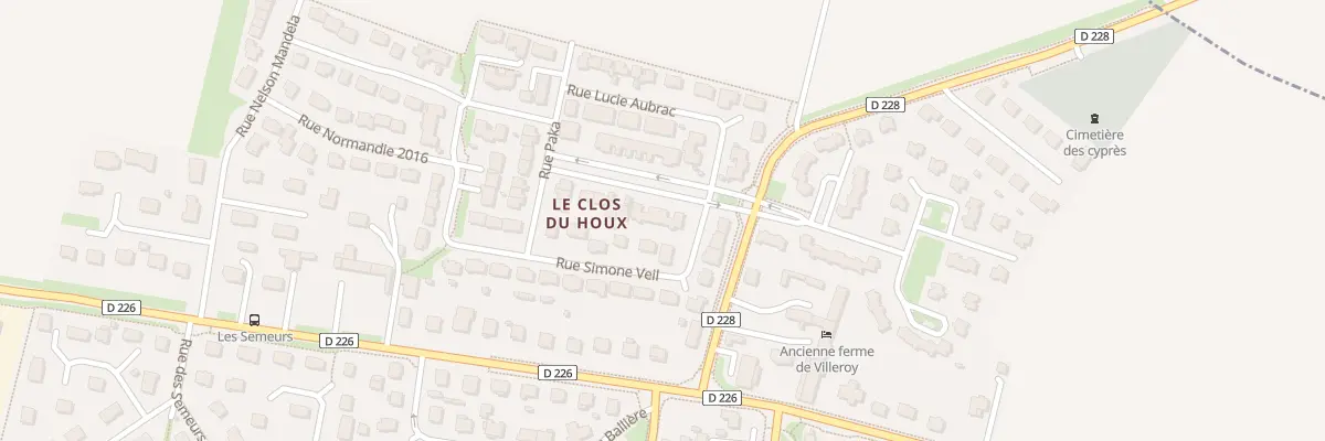 Plan du 3 Rue Françoise Giroud à Cuverville
