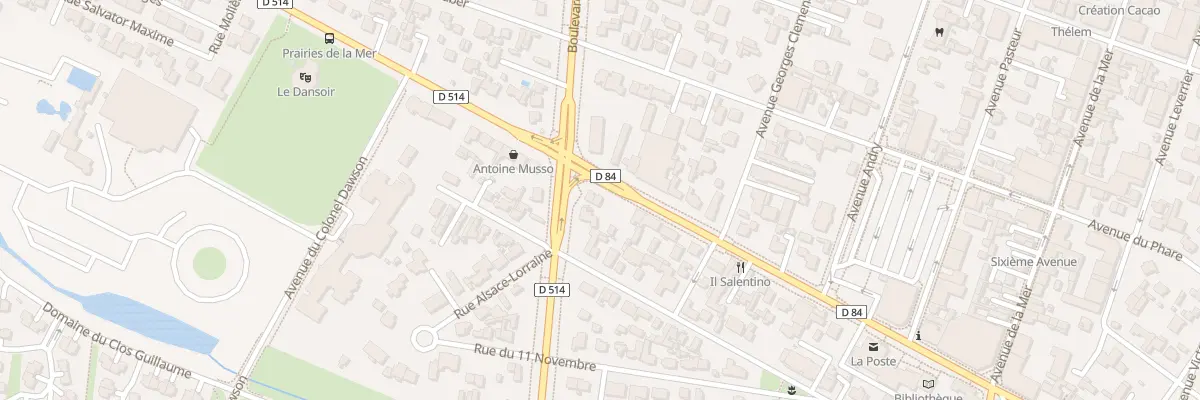 Plan du 53 Rte de Lion à Ouistreham