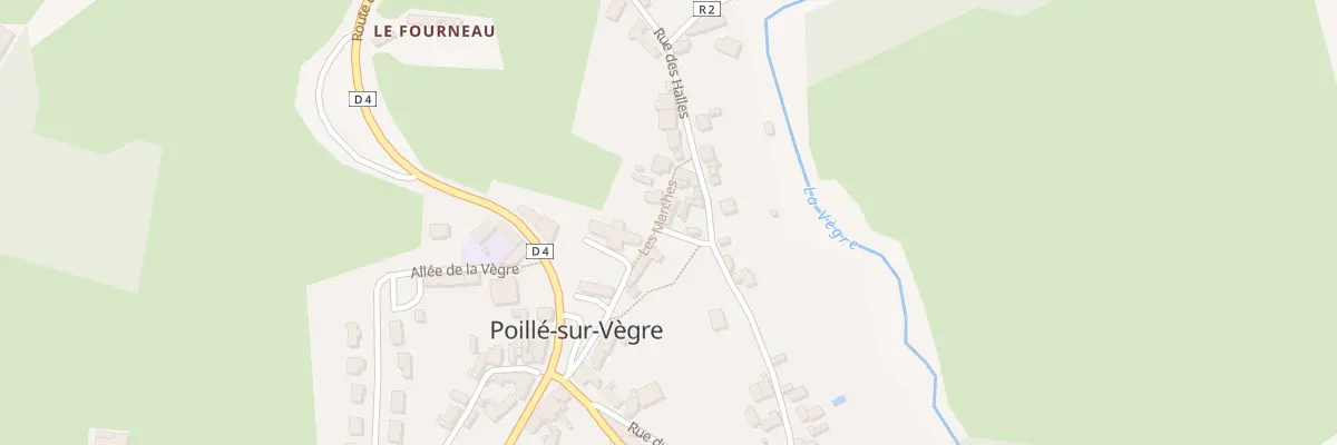 Plan du 6 Les Marches à Poillé-sur-Vègre