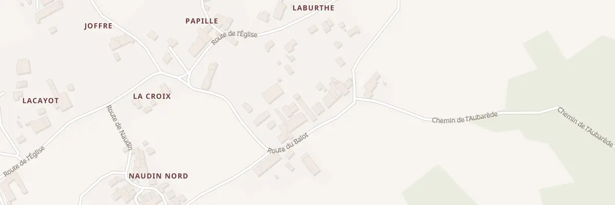 Plan du 45A Le Balot Nord à Monprimblanc
