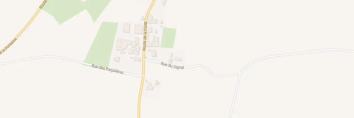 Plan du 7 Rue du Signal à Contré