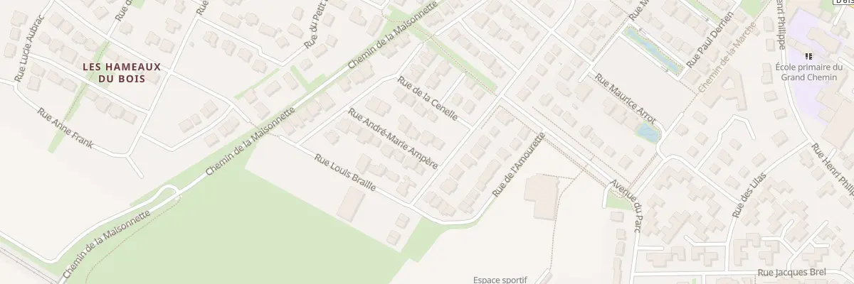 Plan du 4 Rue André-Marie Ampère à Cagny
