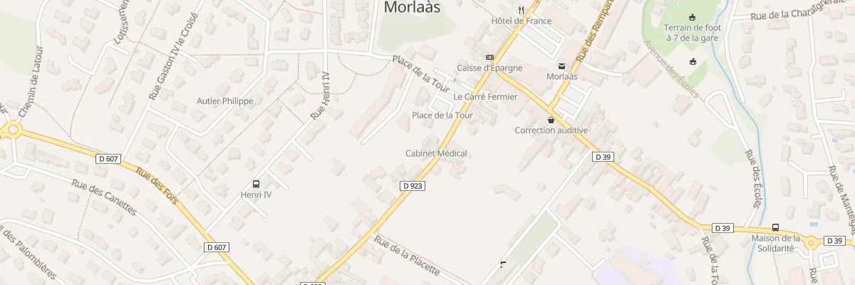 Plan du 45B Rue des Cordeliers à Morlaàs