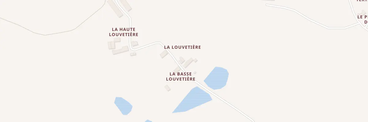 Plan du 4 La Basse Louvetiere à Courcité